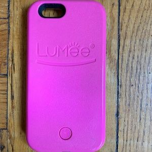 Pink Lumee Lighted iPhone 6s Case